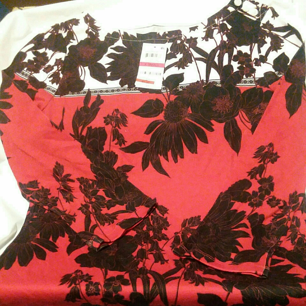 Charter Club Pima Cotton Boat Neck Button Shoulder